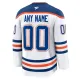 Fanatics Edmonton Oilers Personalisiert 24/25 Away Premium Trikot - Herren (Weiss)