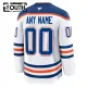 Fanatics Edmonton Oilers Personalisiert 24/25 Away Premium Trikot - Kinder (Weiss)