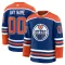 Fanatics Edmonton Oilers Personalisiert 24/25 Home Premium Trikot - Herren (Blau)