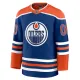 Fanatics Edmonton Oilers Personalisiert 24/25 Home Premium Trikot - Herren (Blau)