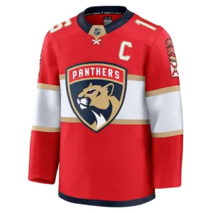 Fanatics Florida Panthers Aleksander Barkov 24/25 Home Premium Trikot - Herren (Rot)