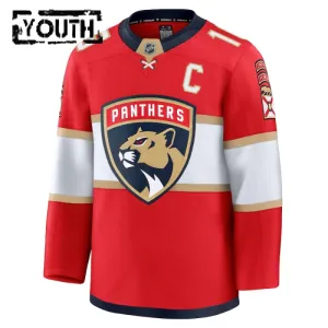Fanatics Florida Panthers Aleksander Barkov 24/25 Home Premium Trikot - Kinder (Rot)