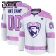 Fanatics Florida Panthers Hockey Fights Cancer Personalisiert 24/25 Practice Trikot - Kinder (Weiss) Fanatics Florida Panthers Hockey Fights Cancer Personalisiert 24/25 Practice Trikot - Kinder (Weiss)