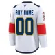 Fanatics Florida Panthers Personalisiert 24/25 Away Premium Trikot - Herren (Weiss)