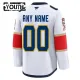 Fanatics Florida Panthers Personalisiert 24/25 Away Premium Trikot - Kinder (Weiss)
