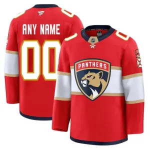 Fanatics Florida Panthers Personalisiert 24/25 Home Premium Trikot - Herren (Rot)