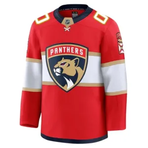 Fanatics Florida Panthers Personalisiert 24/25 Home Premium Trikot - Herren (Rot)
