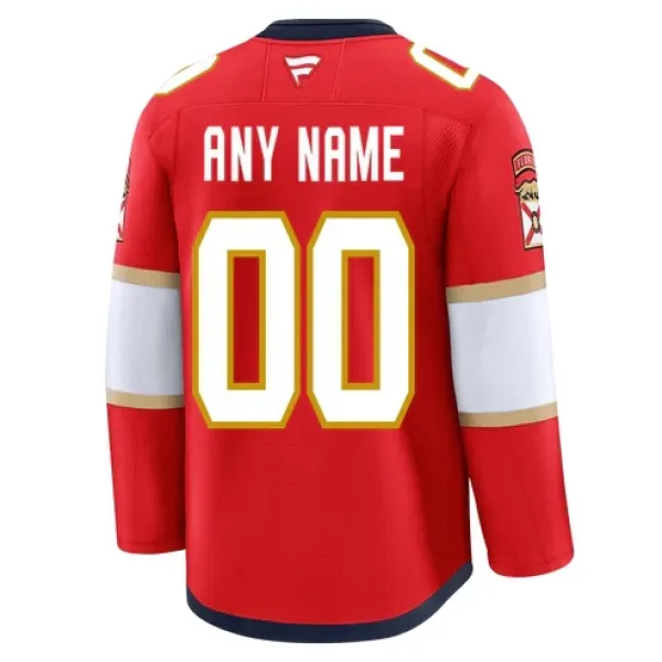 Fanatics Florida Panthers Personalisiert 24/25 Home Premium Trikot - Herren (Rot)