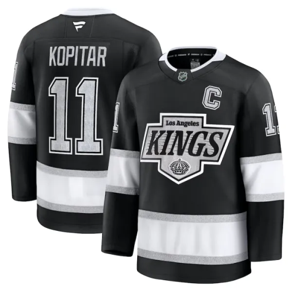 Fanatics Los Angeles Kings Anze Kopitar 24/25 Home Premium Trikot - Herren (Schwarz) Fanatics Los Angeles Kings Anze Kopitar 24/25 Home Premium Trikot - Herren (Schwarz)