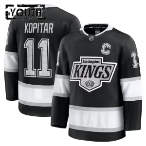 Fanatics Los Angeles Kings Anze Kopitar 24/25 Home Premium Trikot - Kinder (Schwarz)