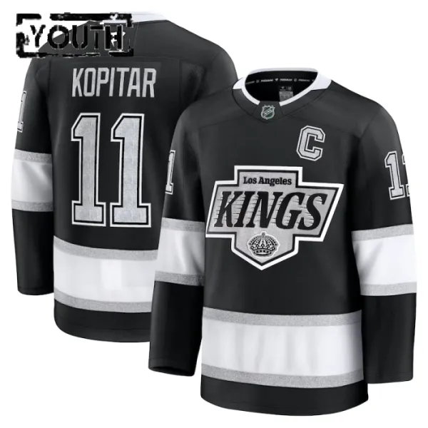 Fanatics Los Angeles Kings Anze Kopitar 24/25 Home Premium Trikot - Kinder (Schwarz) Fanatics Los Angeles Kings Anze Kopitar 24/25 Home Premium Trikot - Kinder (Schwarz)