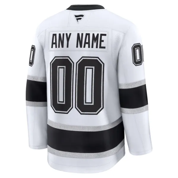Fanatics Los Angeles Kings Personalisiert 24/25 Away Premium Trikot - Herren (Weiss)