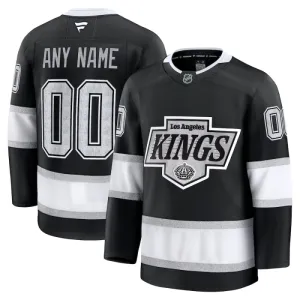 Fanatics Los Angeles Kings Personalisiert 24/25 Home Premium Trikot - Herren (Schwarz)