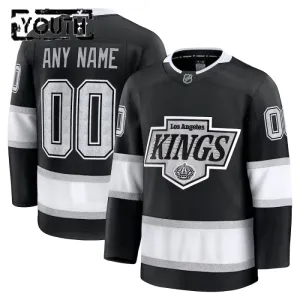 Fanatics Los Angeles Kings Personalisiert 24/25 Home Premium Trikot - Kinder (Schwarz)