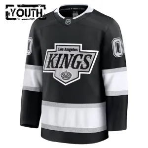 Fanatics Los Angeles Kings Personalisiert 24/25 Home Premium Trikot - Kinder (Schwarz)