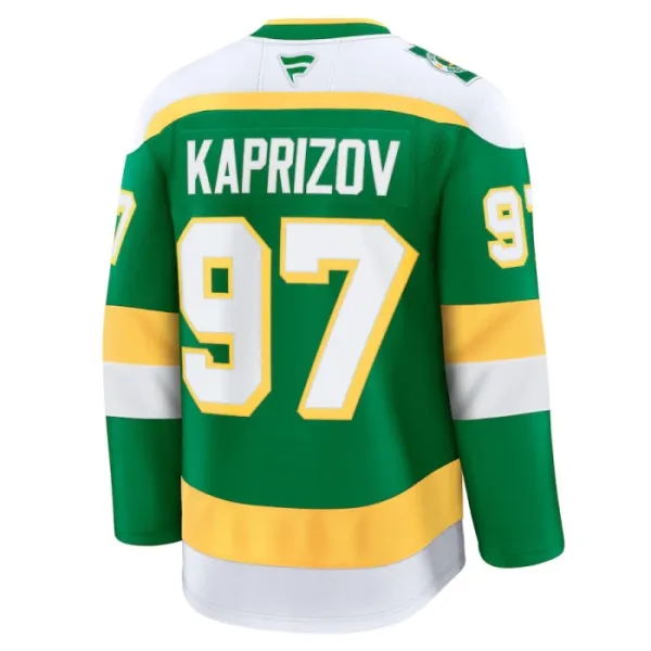 Fanatics Minnesota Wild Kirill Kaprizov 24/25 Alternate Premium Trikot - Herren (Grün)