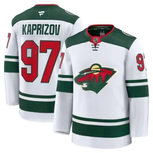 Fanatics Minnesota Wild Kirill Kaprizov 24/25 Away Premium Trikot - Herren (Weiss)