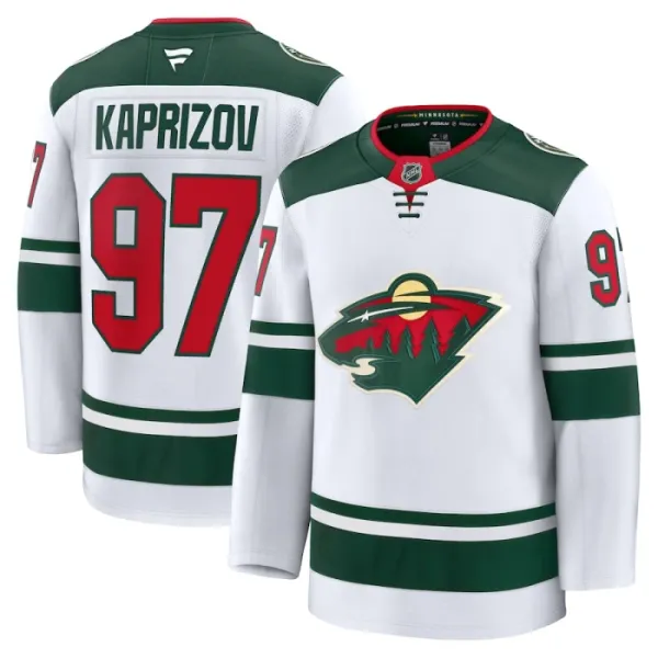 Fanatics Minnesota Wild Kirill Kaprizov 24/25 Away Premium Trikot - Herren (Weiss) Fanatics Minnesota Wild Kirill Kaprizov 24/25 Away Premium Trikot - Herren (Weiss)