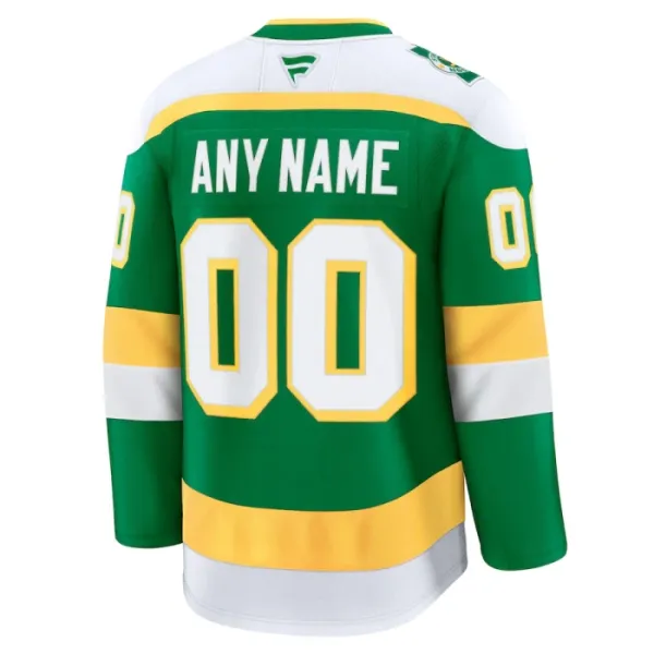 Fanatics Minnesota Wild Personalisiert 24/25 Alternate Premium Trikot - Herren (Grün)