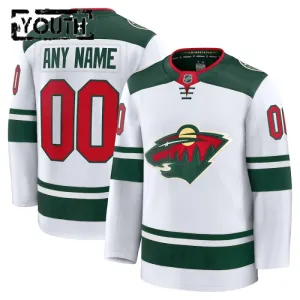 Fanatics Minnesota Wild Personalisiert 24/25 Away Premium Trikot - Kinder (Weiss) Fanatics Minnesota Wild Personalisiert 24/25 Away Premium Trikot - Kinder (Weiss)
