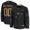 Fanatics Minnesota Wild Personalisiert 24/25 Military Appreciation Practice Trikot - Herren (Schwarz)