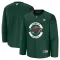 Fanatics Minnesota Wild Team Personalisiert 24/25 Practice Trikot - Herren (Grün)