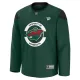 Fanatics Minnesota Wild Team Personalisiert 24/25 Practice Trikot - Herren (Grün)