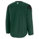 Fanatics Minnesota Wild Team Personalisiert 24/25 Practice Trikot - Herren (Grün)