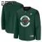 Fanatics Minnesota Wild Team Personalisiert 24/25 Practice Trikot - Kinder (Grün)