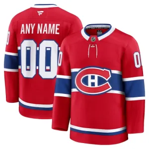 Fanatics Montreal Canadiens Personalisiert 24/25 Home Premium Trikot - Herren (Rot)