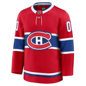 Fanatics Montreal Canadiens Personalisiert 24/25 Home Premium Trikot - Herren (Rot)