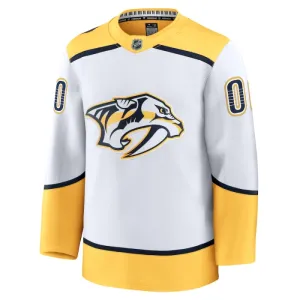 Fanatics Nashville Predators Personalisiert 24/25 Away Premium Trikot - Herren (Weiss)