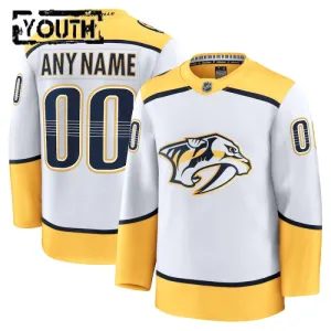 Fanatics Nashville Predators Personalisiert 24/25 Away Premium Trikot - Kinder (Weiss) Fanatics Nashville Predators Personalisiert 24/25 Away Premium Trikot - Kinder (Weiss)