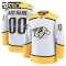 Fanatics Nashville Predators Personalisiert 24/25 Away Premium Trikot - Kinder (Weiss)