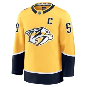 Fanatics Nashville Predators Roman Josi 24/25 Home Premium Trikot - Herren (Gelb)