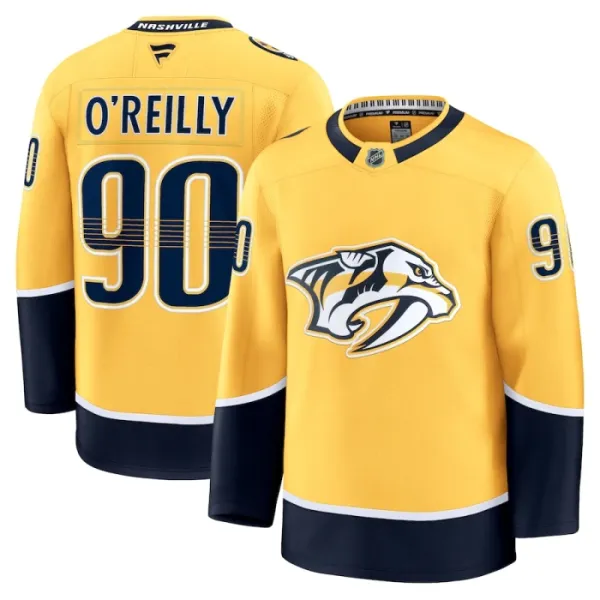 Fanatics Nashville Predators Ryan Oreilly 24/25 Home Premium Trikot - Herren (Gelb) Fanatics Nashville Predators Ryan Oreilly 24/25 Home Premium Trikot - Herren (Gelb)