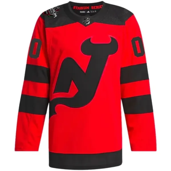 Adidas New Jersey Devils Personalisiert 2024 Premium Stadium Series Trikot - Herren (Rot)