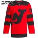 Adidas New Jersey Devils Personalisiert 2024 Premium Stadium Series Trikot - Kinder (Rot)