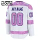 Fanatics New Jersey Devils Hockey Fights Cancer Personalisiert 24/25 Practice Trikot - Kinder (Weiss)
