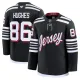Fanatics New Jersey Devils Jack Hughes 24/25 Alternate Premium Trikot - Herren (Schwarz) Fanatics New Jersey Devils Jack Hughes 24/25 Alternate Premium Trikot - Herren (Schwarz)
