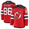 Fanatics New Jersey Devils Jack Hughes 24/25 Home Premium Trikot - Herren (Rot)