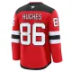 Fanatics New Jersey Devils Jack Hughes 24/25 Home Premium Trikot - Herren (Rot)