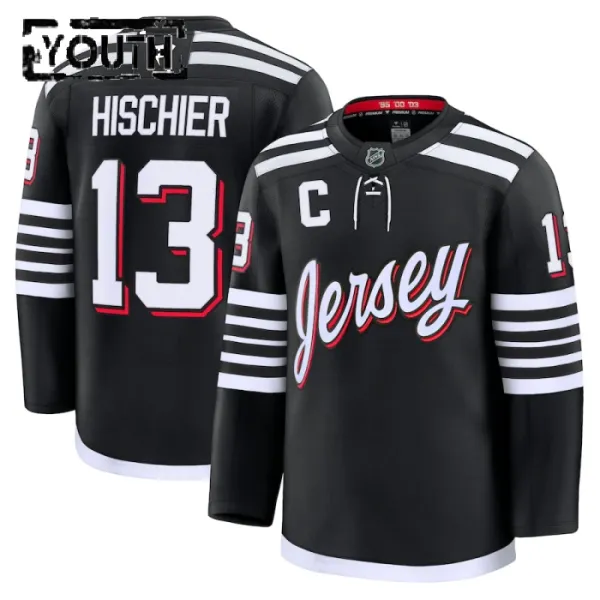 Fanatics New Jersey Devils Nico Hischier 24/25 Alternate Premium Trikot - Kinder (Schwarz) Fanatics New Jersey Devils Nico Hischier 24/25 Alternate Premium Trikot - Kinder (Schwarz)