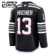 Fanatics New Jersey Devils Nico Hischier 24/25 Alternate Premium Trikot - Kinder (Schwarz)