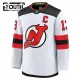 Fanatics New Jersey Devils Nico Hischier 24/25 Away Premium Trikot - Kinder (Weiss)