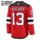 Fanatics New Jersey Devils Nico Hischier 24/25 Home Premium Trikot - Kinder (Rot)