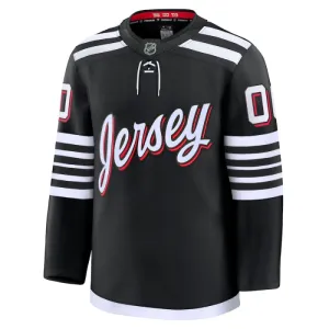 Fanatics New Jersey Devils Personalisiert 24/25 Alternate Premium Trikot - Herren (Schwarz)