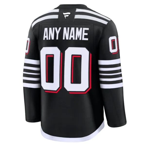 Fanatics New Jersey Devils Personalisiert 24/25 Alternate Premium Trikot - Herren (Schwarz)