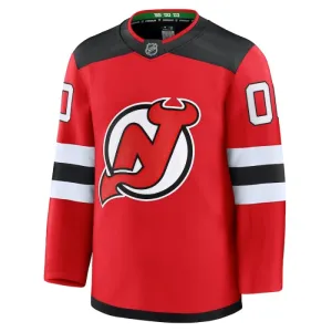 Fanatics New Jersey Devils Personalisiert 24/25 Home Premium Trikot - Herren (Rot)