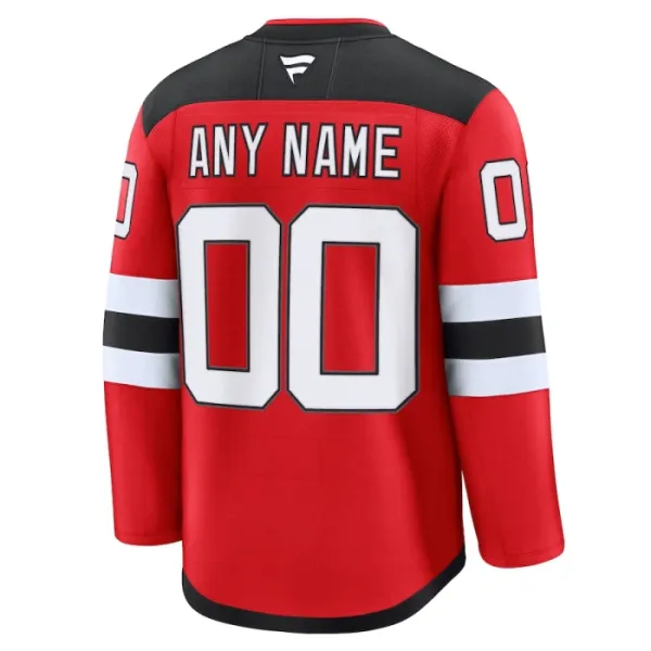 Fanatics New Jersey Devils Personalisiert 24/25 Home Premium Trikot - Herren (Rot)